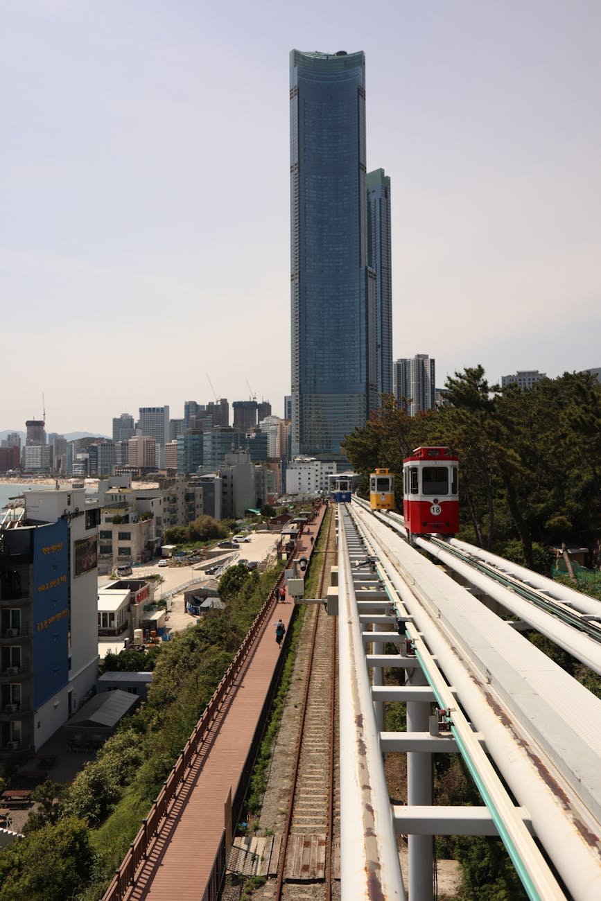 sky capsule at haeundae blueline park